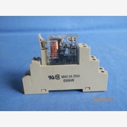 Omron G2R-2-S with base, 120 VAC